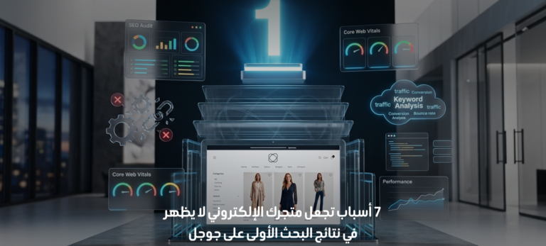 7 أسباب تجعل متجرك الإلكتروني لا يظهر في نتائج البحث الأولى على جوجل