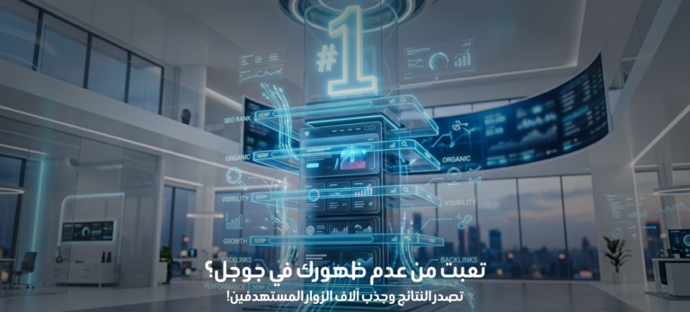 تعبت من عدم ظهورك في جوجل؟ تصدر النتائج وجذب آلاف الزوار المستهدفين!