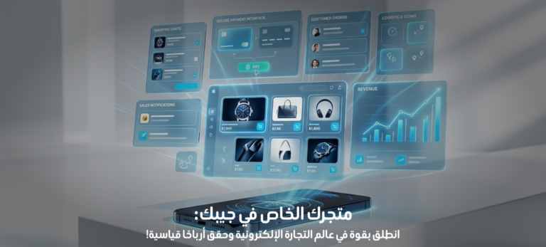 متجرك الخاص في جيبك: انطلق بقوة في عالم التجارة الإلكترونية وحقق أرباحًا قياسية!